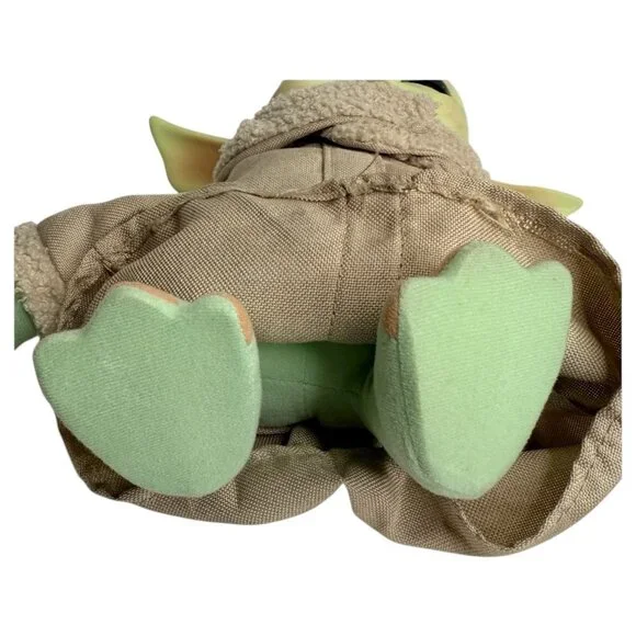Star Wars Mandalorian The Child Baby Yoda Plush Toy Mattel With Sounds 12” Grogu - Picture 7 of 8